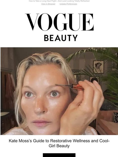 Kate Moss’s Guide to Restorative Wellness and Cool .